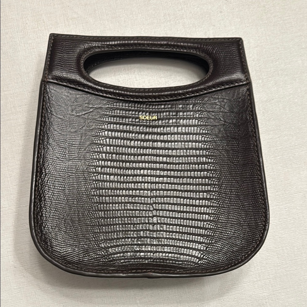 Soeur mini Cheri cross body bag Dark Brown - Picture 2 of 9